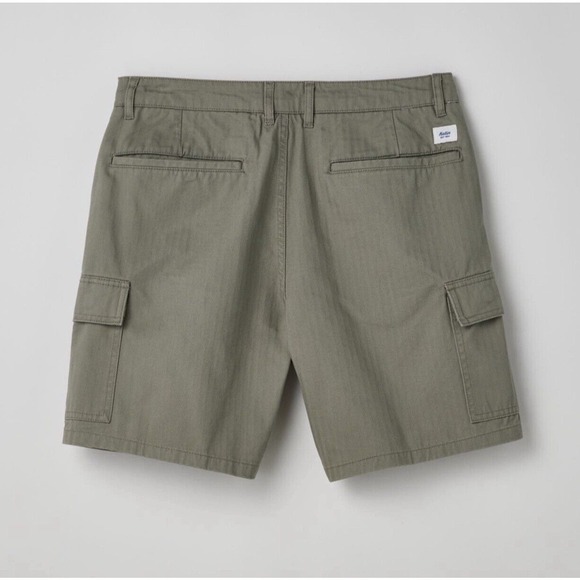 New Katin Grant Local Shorts Men Size 30 Light Gray Gret With Pockets - Picture 2 of 5